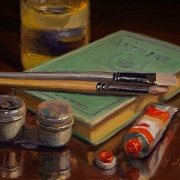 140927-still-life-oil-paint-tubes-brush-book