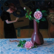 060606-flower-with-klimt-painting-background