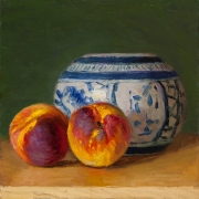 190202-peaches-oriental-ceramic-pot-8x8