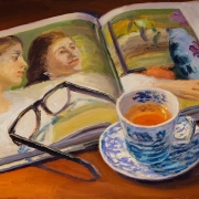 211228-art-book-glasses-a-cup-of-tea-10x8