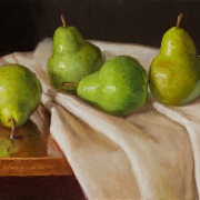 220524-pears-on-a-piece-of-folding-cloth-10x8