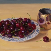 220808-a-copper-cup-cherries-on-a-plate-12x9