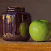 220913-a-green-applle-ceramic-pot-8x6