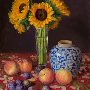 229227-sunflower-peaches-prunes-plums-14x18