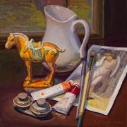 230101-still-life-hose-statue-paint-tubes-pitcher-10x10