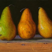 240704-three-golden-pears-6x8