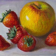 240819-strawberries-and-an-apple-7x5