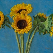 241114-sunflower-with-blue-background-14x11
