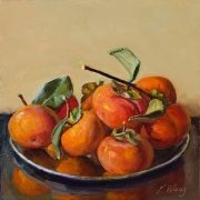 251218-persimmons-on-a-metal-plate-10x10