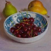 110909-cherries-pears-6x6