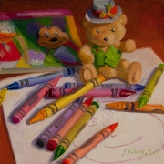 131028-crayons-teddy-bear-book-drawing