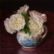 170613-white-rose-in-a-bluewillow-jar